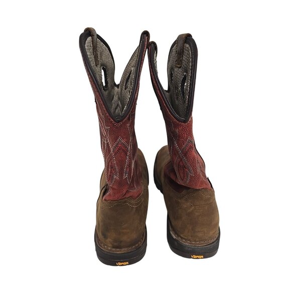 Rocky Men's 11" Waterproof Western Wellington Soft Toe Work Boot RKW0316 10W - Picture 3 of 7